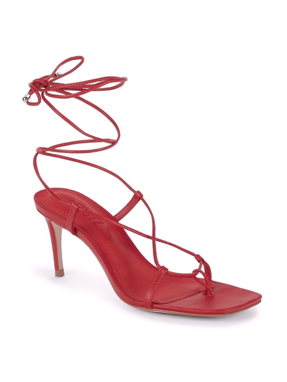 Like-new Schutz Antosha Heeled Ankle-Tie Sandal - 9